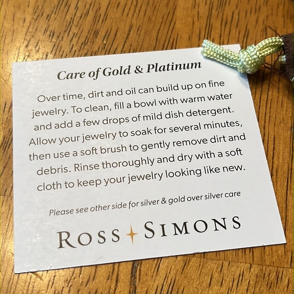 Ross Simons 18k Gold On Silver Diamond Accent Paw Print Pendant 18” Chain NWT - Picture 5 of 6